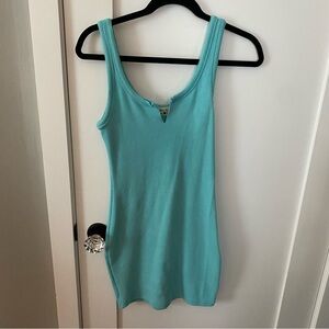 Light blue mini dress
